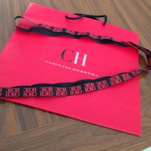 CAROLINA HERRERA BAG AND RIBBON